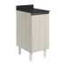 Balcao Com Tampo 1P 40 cm MDF Kali 12218 Bianco Toq Bianco Toq Nicioli