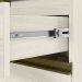Balcao Com Tampo 2G 80cm MDF Kali 16412 Bianco Toq Bianco Toq Nicioli