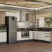 Balcao Com Tampo 2P 60 cm MDF Kali 12220 Carvalho Toq Bianco Toq Nicioli