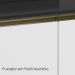 Balcao Com Tampo 2P 70 cm MDF Kali 12221 Bianco Toq Branco Uv Nicioli