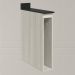 Balcao Guardanapeiro Com Tampo 15 cm MDF Kali 12215 Bianco Toq Nicioli