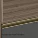Balcao Nicho Forno 80cm MDF Kali 16406 Carvalho Toq Chumbo Nicioli