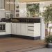 Balcao Para Pia 2P 3G 120cm MDF Kali 16417 Bianco Toq Bianco Toq Nicioli