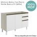 Balcao Para Pia 2P 3G 120cm MDF Kali 16417 Bianco Toq Branco Uv Nicioli