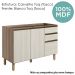 Balcao Para Pia 2P 3G 120cm MDF Kali 16417 Carvalho Toq Bianco Toq Nicioli