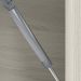 Balcao Tampo 2G Vidro 80cm MDF Kali 16415 Bianco Toq Bianco Toq Nicioli