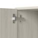 Balcao com Tampo 1P 20cm MDF Kali 16796 Bianco Toq Bianco Toq Nicioli