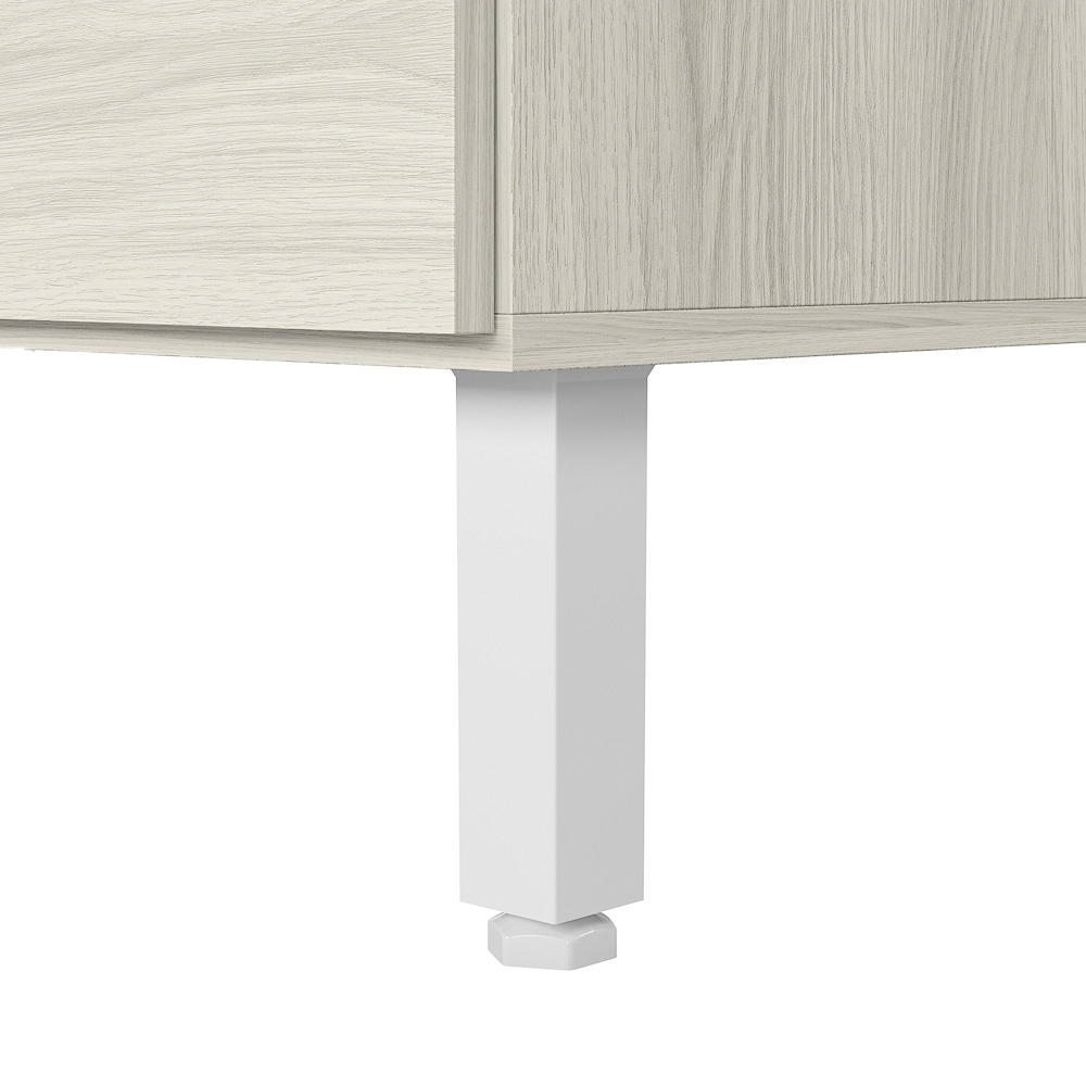 Balcao com Tampo 1P 20cm MDF Kali 16796 Bianco Toq Bianco Toq Nicioli