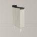 Balcao com Tampo 1P 20cm MDF Kali 16796 Bianco Toq Bianco Toq Nicioli