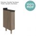 Balcao com Tampo 1P 20cm MDF Kali 16796 Carvalho Toq Carvalho Toq Nicioli