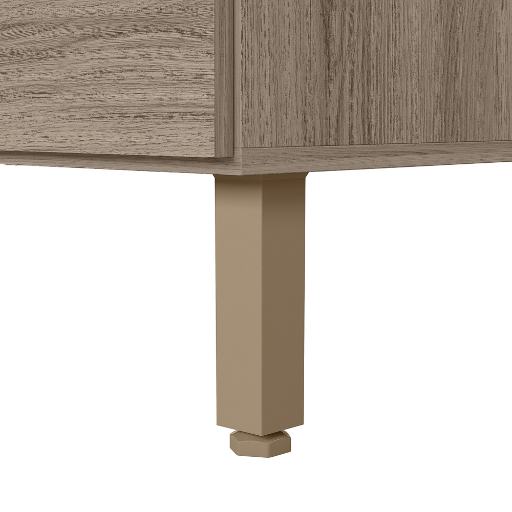Balcao com Tampo 1P 20cm MDF Kali 16796 Carvalho Toq Carvalho Toq Nicioli