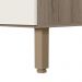 Balcao com Tampo 1P 20cm MDF Kali 16796 Carvalho Toq Off White Cetim Nicioli