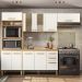 Cozinha Modulada 4 Peças 17010 Freijo Off White Cristal Nicioli