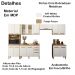Cozinha Modulada 6 Peças 17008 Freijo Off White Cristal Nicioli