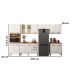 Cozinha Modulada 6 Peças 17008 Freijo Off White Cristal Nicioli
