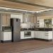 Cozinha Modulada 9 Peças MDF Kali Bianco Toq Bianco Toq Nicioli