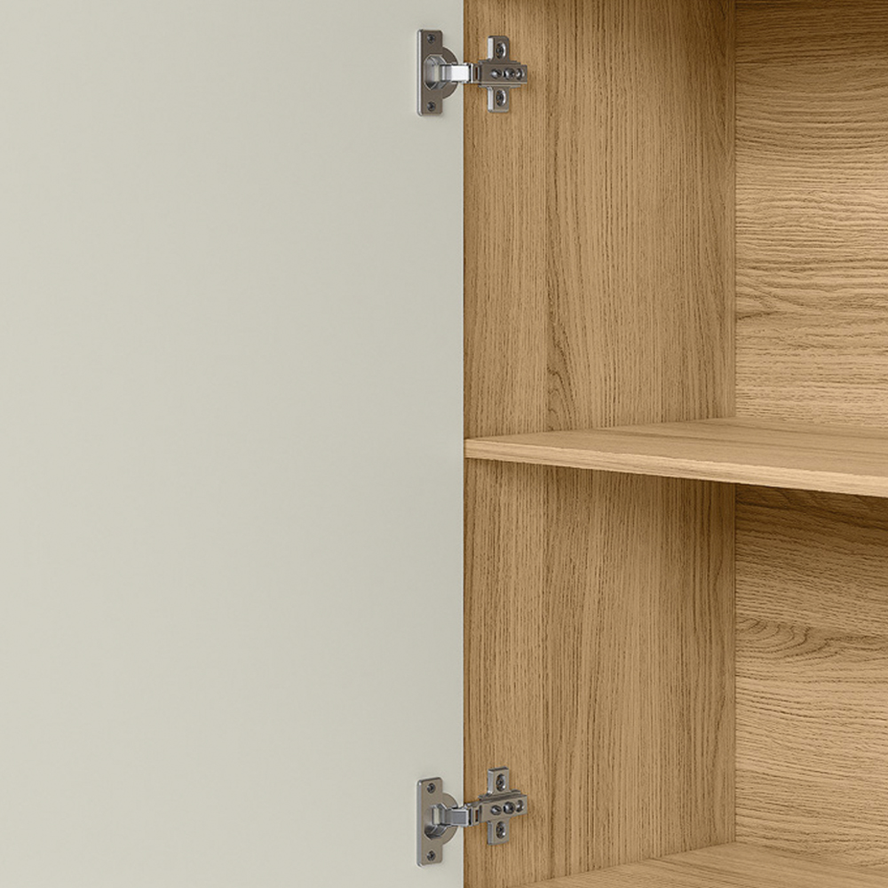 Paneleiro 03 PT 70 cm 16994 Freijo Off White Cristal Nicioli