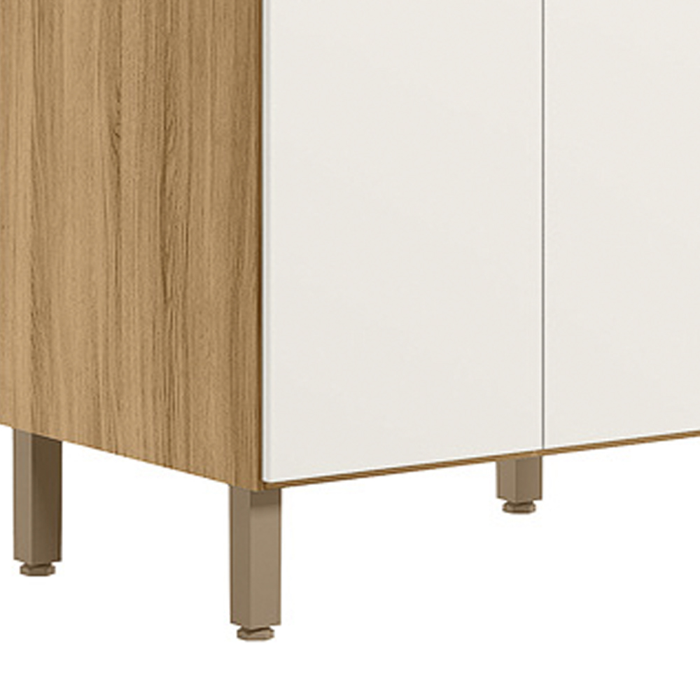 Paneleiro 04 PT 70 cm 16992 Freijo Off White Cristal Nicioli