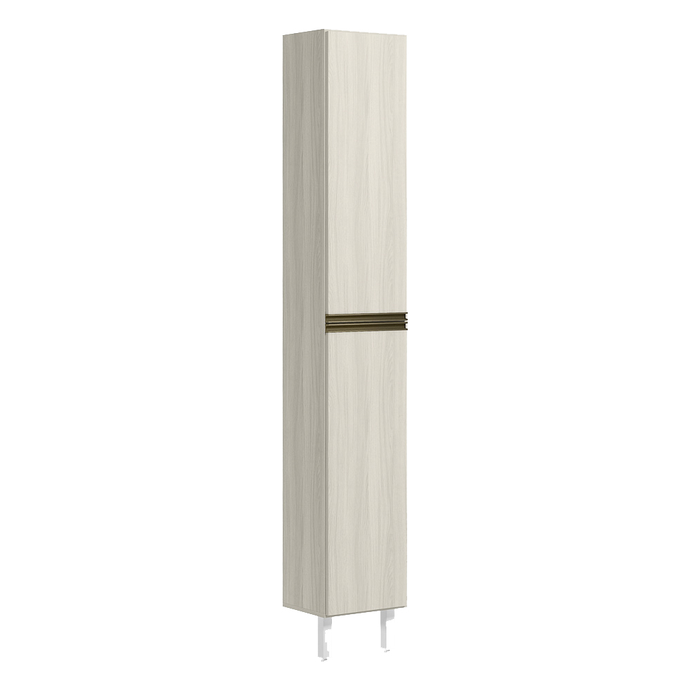 Paneleiro 1 Porta 221X50cm MDF Kali 12229 Bianco Toq Bianco Toq Nicioli