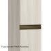 Paneleiro 1 Porta 221X50cm MDF Kali 12229 Bianco Toq Bianco Toq Nicioli