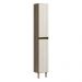 Paneleiro 2 Portas 221X35cm MDF Kali 12228 Carvalho Toq Bianco Toq Nicioli