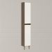 Paneleiro 2 Portas 221X35cm MDF Kali 12228 Carvalho Toq Off White Cetim Nicioli