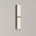Paneleiro 2 Portas 221X35cm MDF Kali 12228 Carvalho Toq Off White Cetim Nicioli