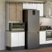 Paneleiro Duplo 4P Vidro 70cm MDF Kali 18340 Bianco Toq Branco Uv Nicioli