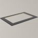 Tampo Para Balcao Cooktop 80x53cm MDF Kali 12256 Onix HD Nicioli