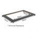 Tampo Para Cooktop 80CM Em MDF Kali Premium 12256x15 Onix Nicioli