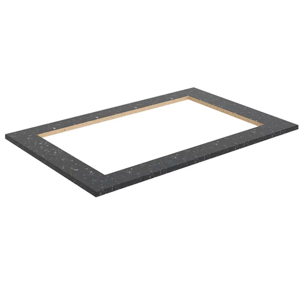 Tampo Para Cooktop 80CM Em MDF Kali Premium 12256x15 Onix Nicioli
