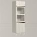 Torre Quente 3P 221X72cm MDF Kali 16866 Bianco Toq Bianco Toq Nicioli