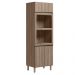 Torre Quente 3P 221X72cm MDF Kali 16866 Carvalho Toq Carvalho Toq Nicioli