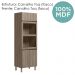Torre Quente 3P 221X72cm MDF Kali 16866 Carvalho Toq Carvalho Toq Nicioli