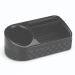 Porta Detergente Plástico Rattan com Base Preto 10,5x19,5x7cm