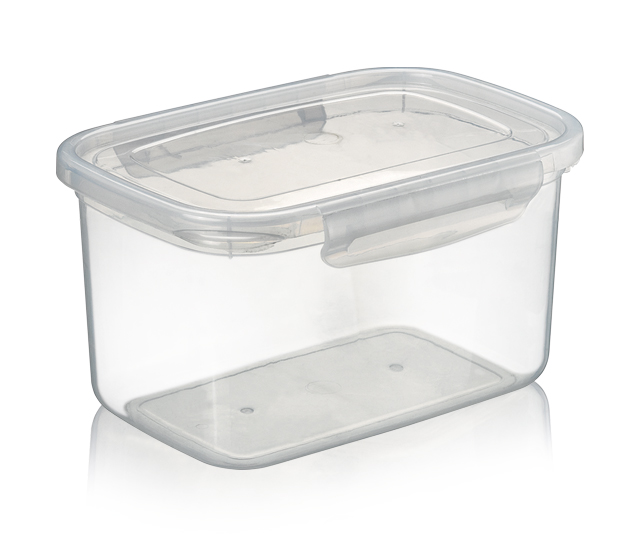 Pote Plástico Microondas Freezer Com Travas Laterais 4,3L