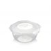 Pote Plástico Microondas Freezer Pequeno Com Trava 450ml