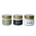 Kit Combo 3 Velas Aromáticas de Aroma Marinho, Amêndoas com Flor de Laranjeira e Lavanda