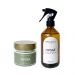 Kit Combo Vela Aromática com Aroma Marinho e Aromatizador de Ambiente de Bambu