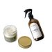 Kit Combo Vela Aromática com Aroma Marinho e Aromatizador de Ambiente de Bambu