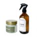 Kit Combo Vela Aromática com Aroma Marinho e Aromatizador de Ambiente de Capim-limão