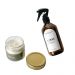 Kit Combo Vela Aromática com Aroma Marinho e Aromatizador de Ambiente de Capim-limão