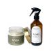 Kit Combo Vela Aromática com Aroma Marinho e Aromatizador de Ambiente de Limão Siciliano, Lavanda e Bergamota