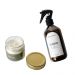 Kit Combo Vela Aromática com Aroma Marinho e Aromatizador de Ambiente de Limão Siciliano, Lavanda e Bergamota