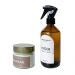 Kit Combo Vela Aromática de Bergamota e Aromatizador de Ambiente de Bambu