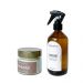 Kit Combo Vela Aromática de Bergamota e Aromatizador de Ambiente de Capim-limão