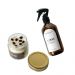 Kit Combo Vela Aromática de Café e Aromatizador de Ambiente de Capim-limão