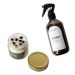 Kit Combo Vela Aromática de Café e Aromatizador de Ambiente de Limão Siciliano, Lavanda e Bergamota