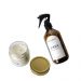 Kit Combo Vela Aromática de Lavanda e Aromatizador de Ambiente de Bambu