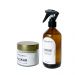 Kit Combo Vela Aromática de Lavanda e Aromatizador de Ambiente de Capim-limão